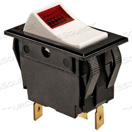 Заменяет Vulcan Technologies 411496B4SWITCHRCKR, SPST, ВКЛ-ВЫКЛ, W/LT