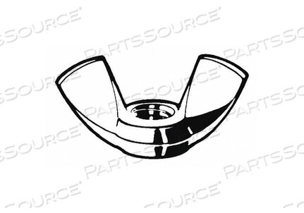 OEM#: U16260.016.0001ГАЙКА-БАРАШЕК #8-32 УГЛЕРОДИСТАЯ СТАЛЬ ZP PK100 от Fabory