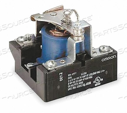 OEM#: MGN1C-AC240OPEN POWER RELAY 5 PIN 240VAC SPDT от Omron - Electronic Division