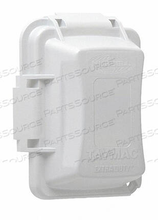 OEM#: MM420WWHILE IN USE КРЫШКА 2-3/4 D 1 GANG БЕЛАЯ от RACO