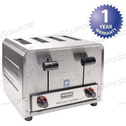 Заменяет Waring Products WCT800RCTOASTER, POP-UP, HD, 4SLICE, 120 В