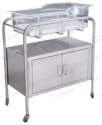 ДЕТСКАЯ ЛЮЛЬКА 2-ДВЕРНАЯ, 32 Ш X 35,25 В X 17 Г С КОРЗИНОЙ (8545) И МАТРАСОМ (8546)