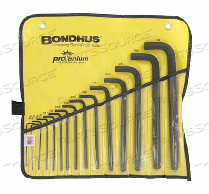 OEM#: 10935SET 15 ШАРИКОВЫХ Г-ОБРАЗНЫХ КЛЮЧЕЙ от Bondhus