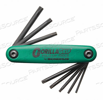 OEM#: 12634SET 8 STAR TIP GORILLAGRIP FOLD-UP TOOLS от Bondhus