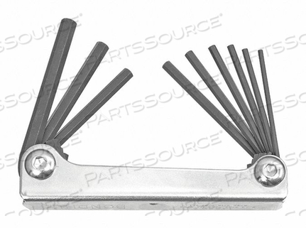 OEM#: 14589НАБОР 9 ШЕСТИГРАННЫХ МЕТАЛЛИЧЕСКИХ СКЛАДНЫХ ИНСТРУМЕНТОВ от Bondhus