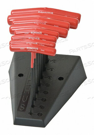 OEM#: 15289SET 8 HEX T-HANDLES 6 LENGTH от Bondhus
