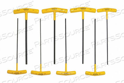 OEM#: 15332SET 8 HEX T-HANDLES 9 LENGTH от Bondhus