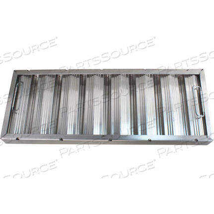 Заменяет AllPoints Foodservice 261763BAFLE FILTER - 25 X 16, ALUM