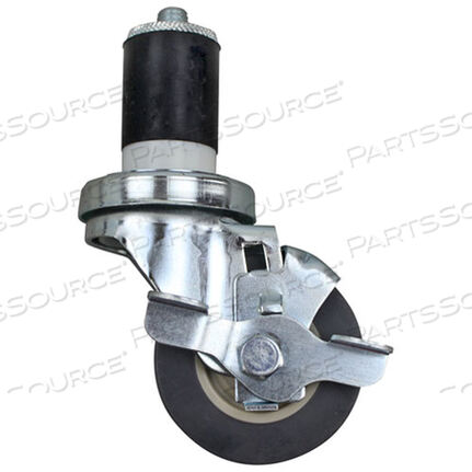 Заменяет AllPoints Foodservice 262405SWIVEL STM CASTR W/BRK 3 W 1-5/8 OD TUBING