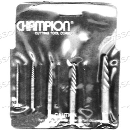 Заменяет AllPoints Foodservice 263854КОМПЛЕКТ ЭКСТРАКТОРОВ, ШУРУП - 5 ШТ.