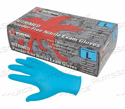 OEM#: 6010SDOPSABLE GLOVES NITRILE S PK1000 от MCR Safety