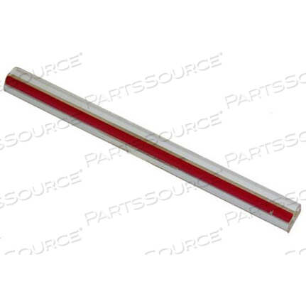 Заменяет Groen Z002987TUBE, GLASS-RED & WHITESTRIPE