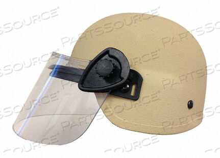 OEM#: PST SC650-IIIA-TNSM-DK5H150 Защитный экран для лица бежевого цвета, маленький, короткий, от United Shield International LLC