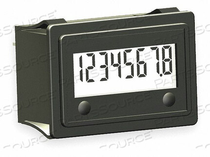 OEM#: 3410-5000HOUR METER SNAP IN RECTANGULAR LCD от Trumeter
