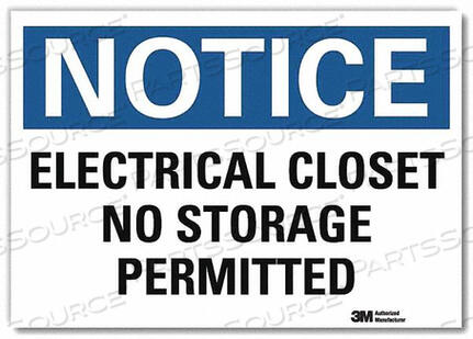 OEM#: U5-1168-RD_7X5NOTICESIGN REFLECTSELFADHVINYL 7INWX5INH от Lyle Signs Inc.