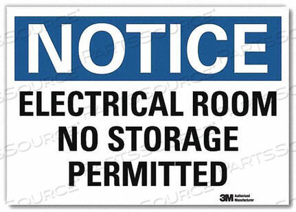 OEM#: U5-1170-RD_14X10NOTICESIGN REFLCSELFADHVINYL 14INWX10INH от Lyle Signs Inc.