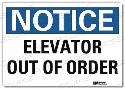 OEM#: U5-1173-RD_7X5ЗНАК ОБЪЯВЛЕНИЯ 5 X 7 ВИНИЛОВЫЙ от Lyle Signs Inc.