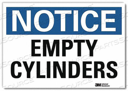 OEM#: U5-1196-RD_14X10NOTICESIGN REFLCSELFADHVINYL 14INWX10INH от Lyle Signs Inc.
