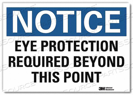 OEM#: U5-1212-RD_14X10NOTICESIGN REFLCSELFADHVINYL 14INWX10INH by Lyle Signs Inc.