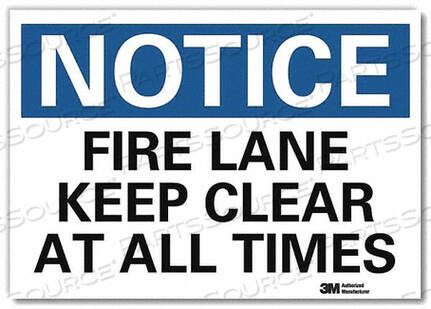 OEM#: U5-1222-RD_14X10ЗНАК УВЕДОМЛЕНИЯ 10 H 14 W ВИНИЛОВЫЙ от Lyle Signs Inc.