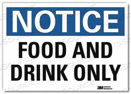 OEM#: U5-1229-RD_10X7NOTICESIGN REFLECSELFADHVINYL 10INWX7INH от Lyle Signs Inc.