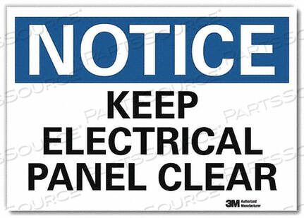 OEM#: U5-1291-RD_14X10NOTICESIGN REFLCSELFADHVINYL 14INWX10INH от Lyle Signs Inc.