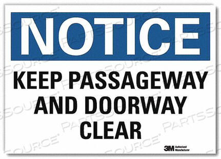 OEM#: U5-1292-RD_14X10ЗНАК ОБЪЯВЛЕНИЯ 10 X 14 ВИНИЛОВЫЙ от Lyle Signs Inc.