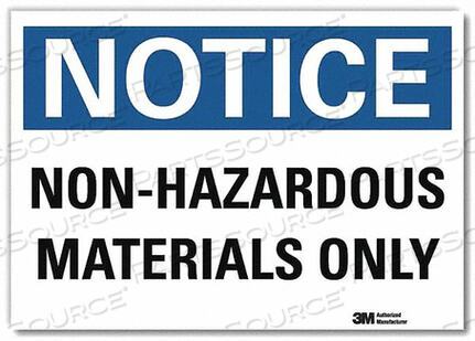 OEM#: U5-1424-RD_7X5NOTICESIGN REFLECTSELFADHVINYL 7INWX5INH от Lyle Signs Inc.
