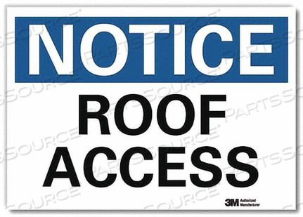 OEM#: U5-1488-RD_14X10ЗНАК ОБЪЯВЛЕНИЯ 10 X 14 ВИНИЛОВЫЙ от Lyle Signs Inc.