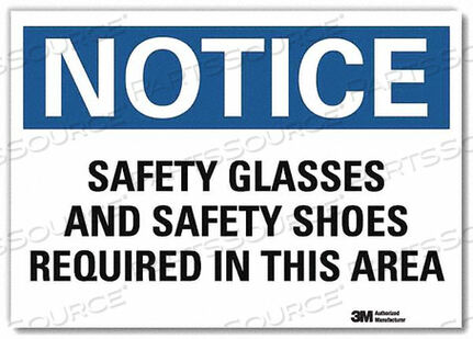 OEM#: U5-1495-RD_10X7NOTICESIGN REFLECSELFADHVINYL 10INWX7INH от Lyle Signs Inc.