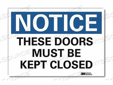 OEM#: U5-1541-RD_14X10ЗНАК ОБЪЯВЛЕНИЯ 10 X 14 ВИНИЛОВЫЙ от Lyle Signs Inc.