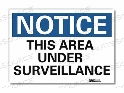 OEM#: U5-1547-RD_10X7NOTICESIGN REFLECSELFADHVINYL 10INWX7INH от Lyle Signs Inc.