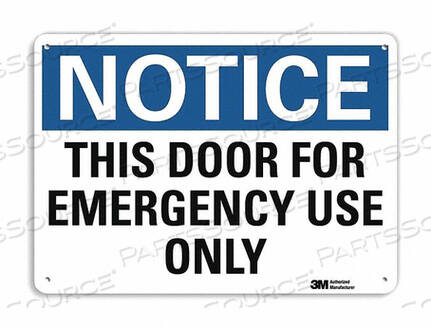 OEM#: U5-1550-RA_14X10ЗНАК ОБЪЯВЛЕНИЯ 10 X 14 АЛЮМИНИЙ от Lyle Signs Inc.