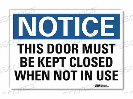 OEM#: U5-1552-RD_14X10ЗНАК ОБЪЯВЛЕНИЯ 10 X 14 ВИНИЛОВЫЙ от Lyle Signs Inc.