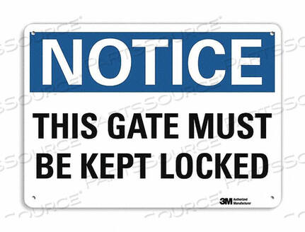 OEM#: U5-1558-NP_10X7ЗНАК ОБЪЯВЛЕНИЯ 10 Ш X 7 В ТОЛЩИНА 0,055 от Lyle Signs Inc.