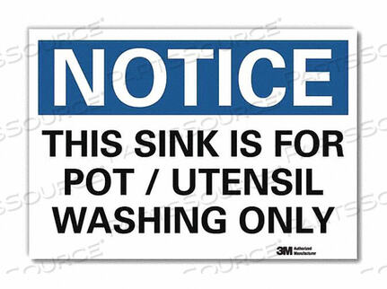 OEM#: U5-1569-RD_10X7ЗНАК ОБЪЯВЛЕНИЯ 7 X 10 ВИНИЛОВЫЙ от Lyle Signs Inc.