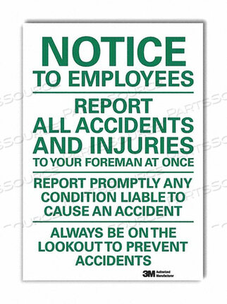 OEM#: U5-1572-RD_7X10ЗНАК ОБЪЯВЛЕНИЯ 10 X 7 ВИНИЛОВЫЙ от Lyle Signs Inc.