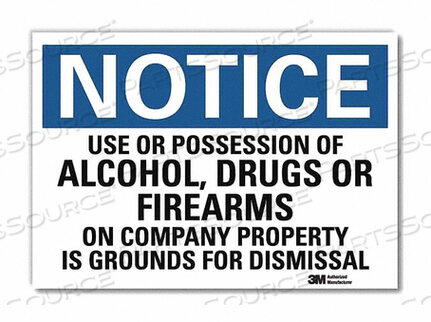 OEM#: U5-1595-RD_7X5NOTICESIGN REFLECTSELFADHVINYL 7INWX5INH от Lyle Signs Inc.