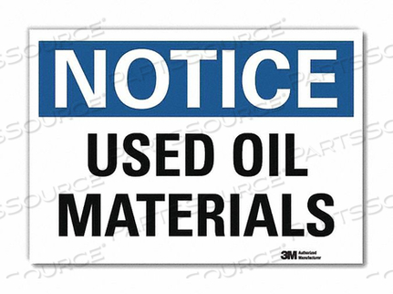 OEM#: U5-1596-RD_14X10ЗНАК ОБЪЯВЛЕНИЯ 10 X 14 ВИНИЛОВЫЙ от Lyle Signs Inc.