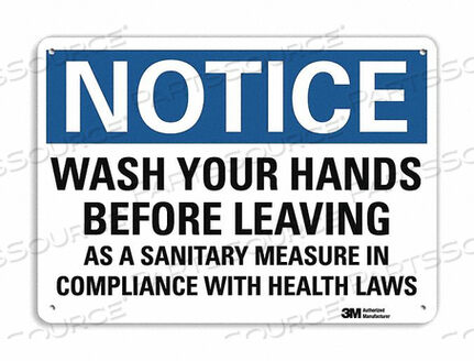 OEM#: U5-1613-NP_10X7ЗНАК ОБЪЯВЛЕНИЯ 10 Ш X 7 В ТОЛЩИНА 0,055 от Lyle Signs Inc.