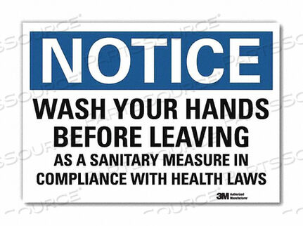 OEM#: U5-1613-RD_7X5ЗНАК ОБЪЯВЛЕНИЯ 5 X 7 ВИНИЛОВЫЙ от Lyle Signs Inc.