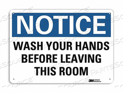 OEM#: U5-1614-NP_14X10ЗНАК ОБЪЯВЛЕНИЯ 14 Ш X 10 В ТОЛЩИНА 0,055 от Lyle Signs Inc.