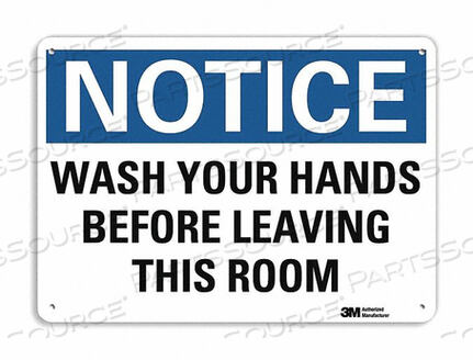 OEM#: U5-1614-NA_14X10ЗНАК УВЕДОМЛЕНИЯ 14 ШX10 В 0,04 ТОЛЩИНА от Lyle Signs Inc.