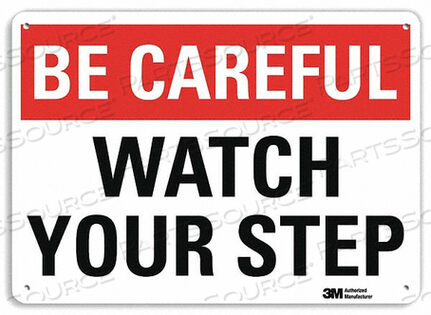 OEM#: U7-1054-NA_14X10ЗНАК «ОСТОРОЖНО!» 14 Ш 10 В 0,040 ТОЛЩИНА от Lyle Signs Inc.