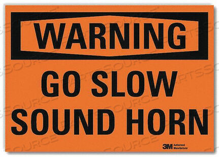 OEM#: U6-1099-RD_7X5ПРЕДУПРЕЖДАЮЩИЙ ЗНАК 5 H 7 W VINYL от Lyle Signs Inc.