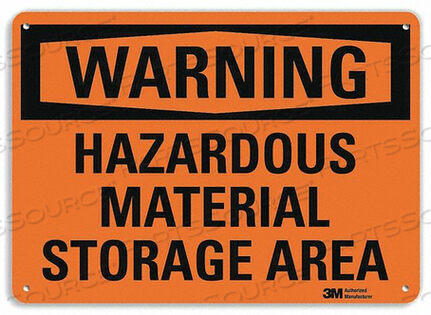 OEM#: U6-1110-RA_10X7ПРЕДУПРЕЖДАЮЩИЙ ЗНАК ЗОНА ХРАНЕНИЯ ПОВЕРХНОСТЬ 7 ДЮЙМОВ В ОТНОШЕНИИ Lyle Signs Inc.