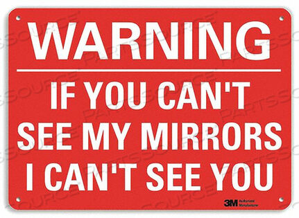 OEM#: U6-1126-NA_10X7ПРЕДУПРЕЖДАЮЩИЙ ЗНАК 10 Ш 7 В 0,040 ТОЛЩИНА от Lyle Signs Inc.