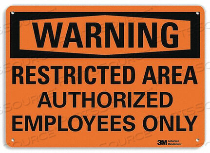 OEM#: U6-1215-RA_10X7ЗНАК ДОПУСКА ЗОНА ОГРАНИЧЕННОГО ДВИЖЕНИЯ 7 ДЮЙМОВ H от Lyle Signs Inc.