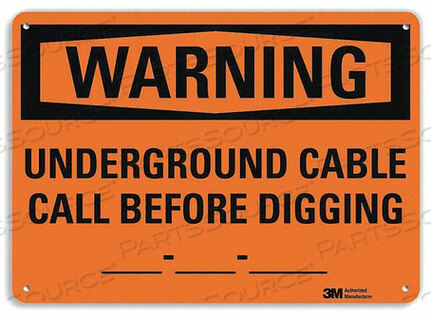 OEM#: U6-1259-NA_14X10ПРЕДУПРЕЖДАЮЩИЙ ЗНАК 14 Ш 10 В 0,040 ТОЛЩИНА от Lyle Signs Inc.