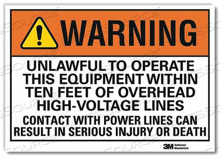 OEM#: U6-1261-RD_14X10ПРЕДУПРЕЖДАЮЩИЙ ЗНАК ЧЕРНО-ОРАНЖЕВЫЙ/БЕЛЫЙ 14INW от Lyle Signs Inc.